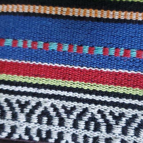 NWOT multicolored wallet with woven fabric - Picture 8 of 13